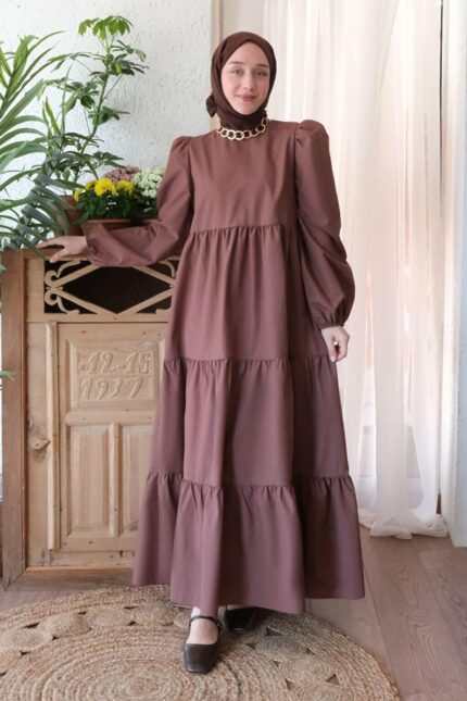 لباس زنانه CEYLAN OTANTİK کد  BALONKOLKATELBISE - 29704