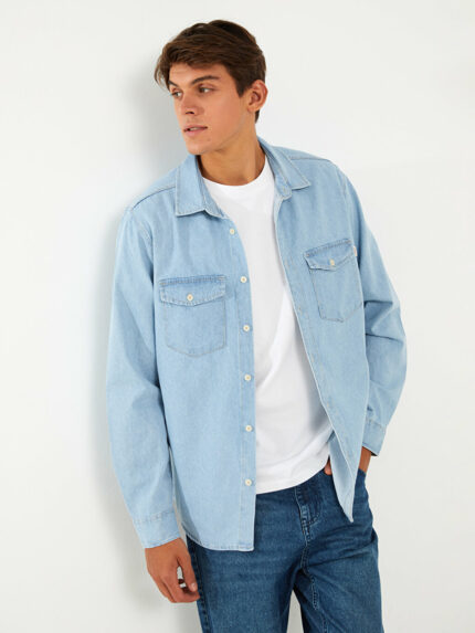 پیراهن جین مردانه LCW Jeans کد  S32425Z8