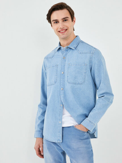 پیراهن جین مردانه LCW Jeans کد  S24806Z8