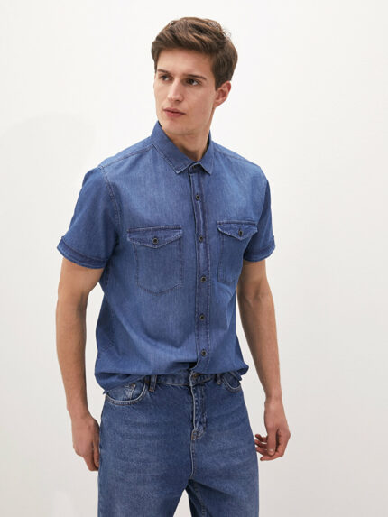 پیراهن جین مردانه LCW Jeans کد  S19861Z8