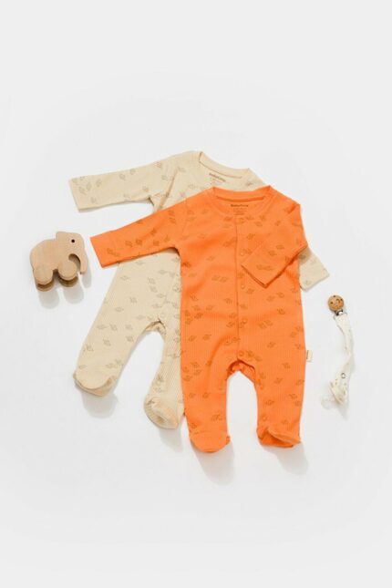 سرهمی نوزاد دختر BabyCosy Organic Wear کد  CSYM11424