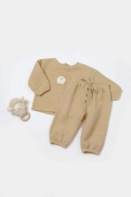 ست نوزاد دختر BabyCosy Organic Wear کد  CSYM7017