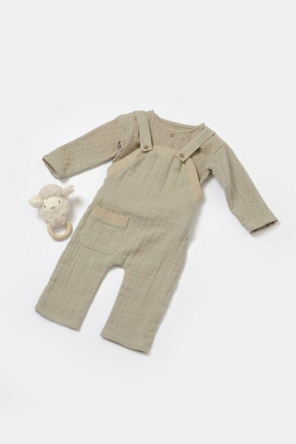 سالوپت نوزاد پسر BabyCosy Organic Wear کد  CSYM7046