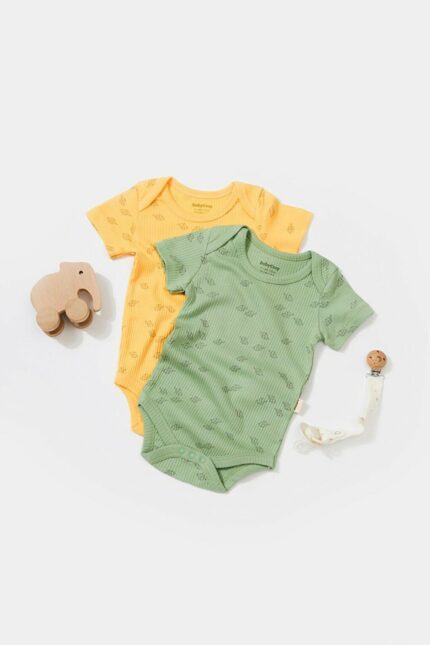 بادی نوزاد پسر BabyCosy Organic Wear کد  CSYM11216