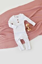 سرهمی نوزاد دختر BabyCosy Organic Wear کد  CSYM11419