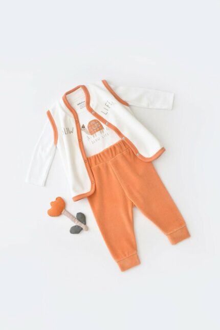 ست نوزاد دختر BabyCosy Organic Wear کد  CSYK6025