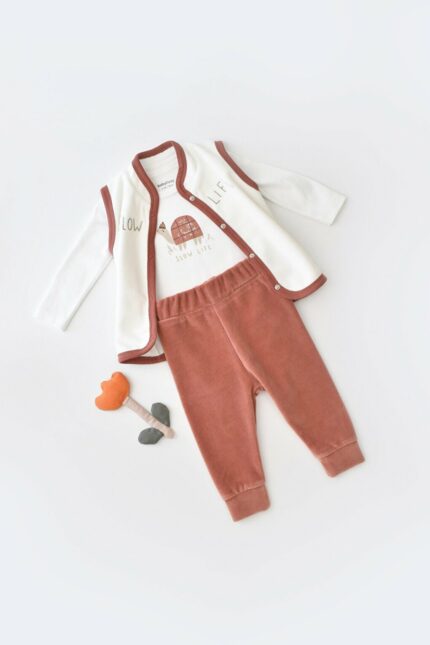 ست نوزاد پسر BabyCosy Organic Wear کد  CSYK6026