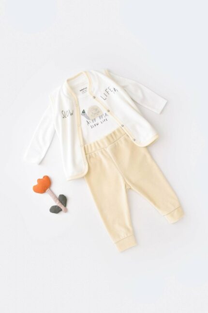 ست نوزاد دختر BabyCosy Organic Wear کد  CSYK6023