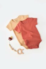 بادی نوزاد پسر BabyCosy Organic Wear کد  CSY3023