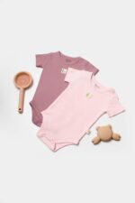 بادی نوزاد دختر BabyCosy Organic Wear کد  CSYB9015