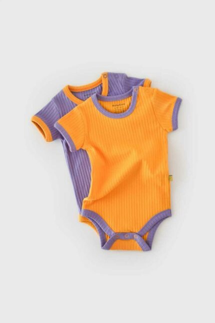 بادی نوزاد دختر BabyCosy Organic Wear کد  4202