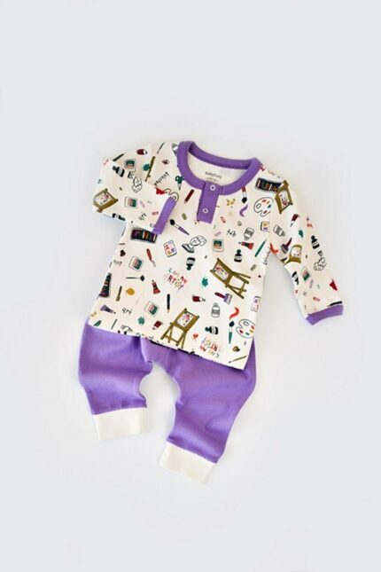 ست نوزاد دختر BabyCosy Organic Wear کد  CSY2003