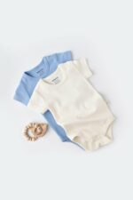 بادی نوزاد پسر BabyCosy Organic Wear کد  CSY3021