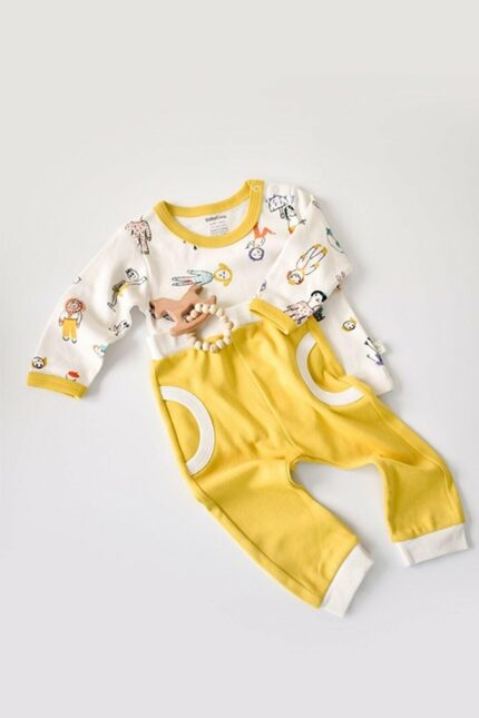 ست نوزاد دختر BabyCosy Organic Wear کد  CSY2009